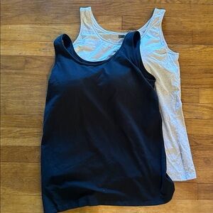 Black and Gray Tank Tops